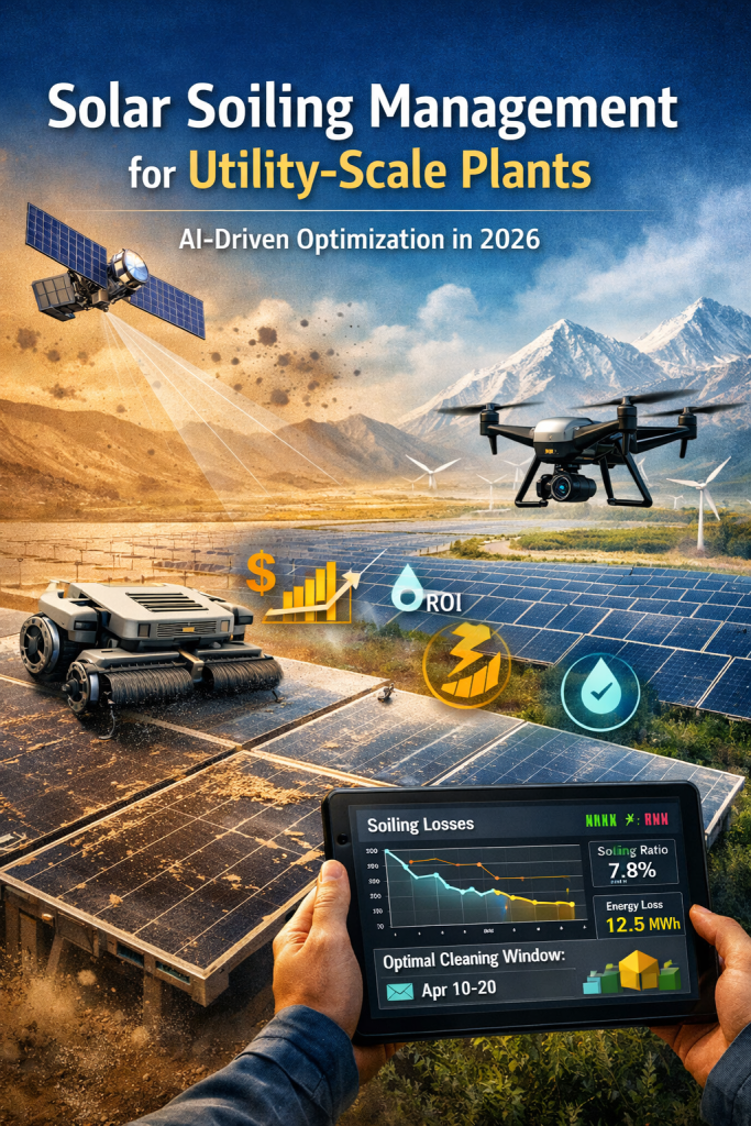 Solar Soiling Management: AI Optimization for Solar Farms